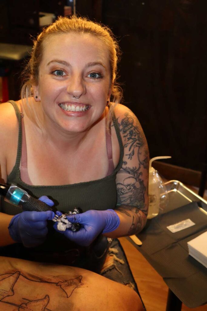 Local Tattoo Artist at Lady Luck Tattoo in Panama City, Florida Jessalynn Scott